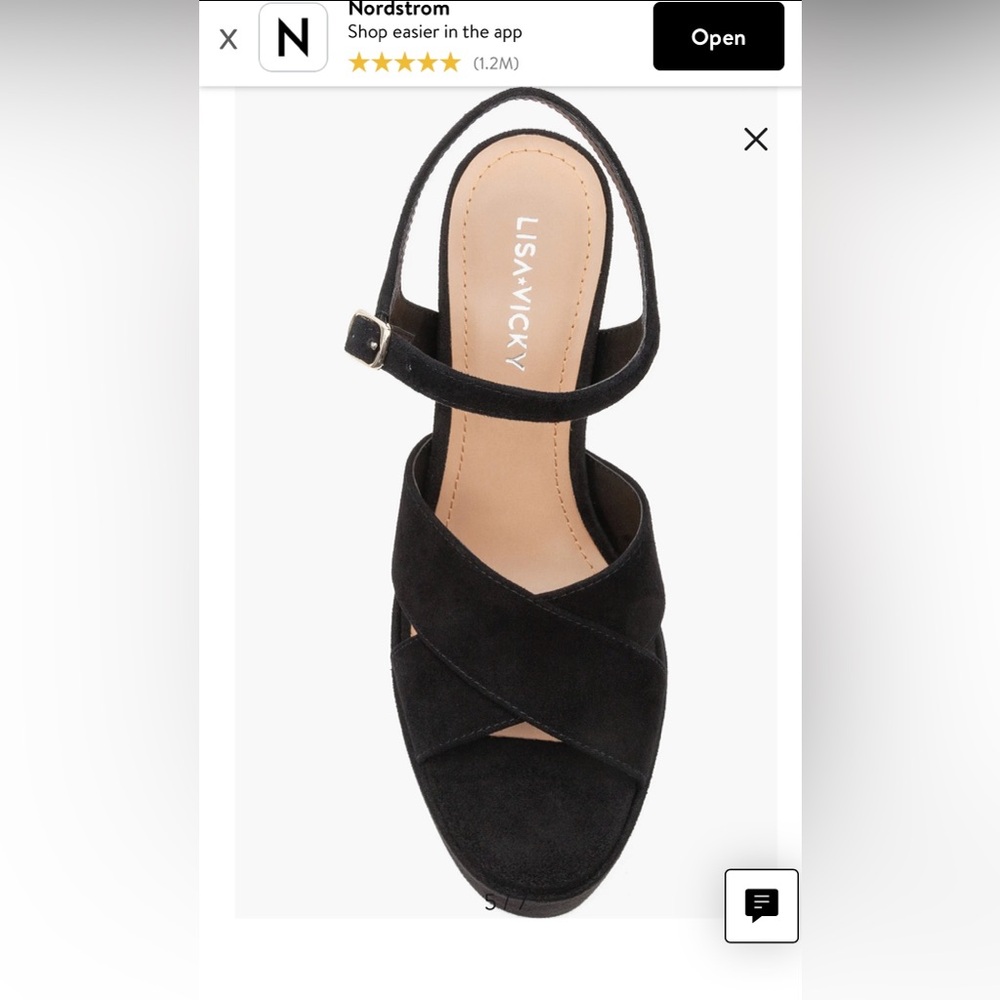 NIB! Lisa Vicky | Jam Platform Sandal (Women) Retail $149 - Picture 8 of 11